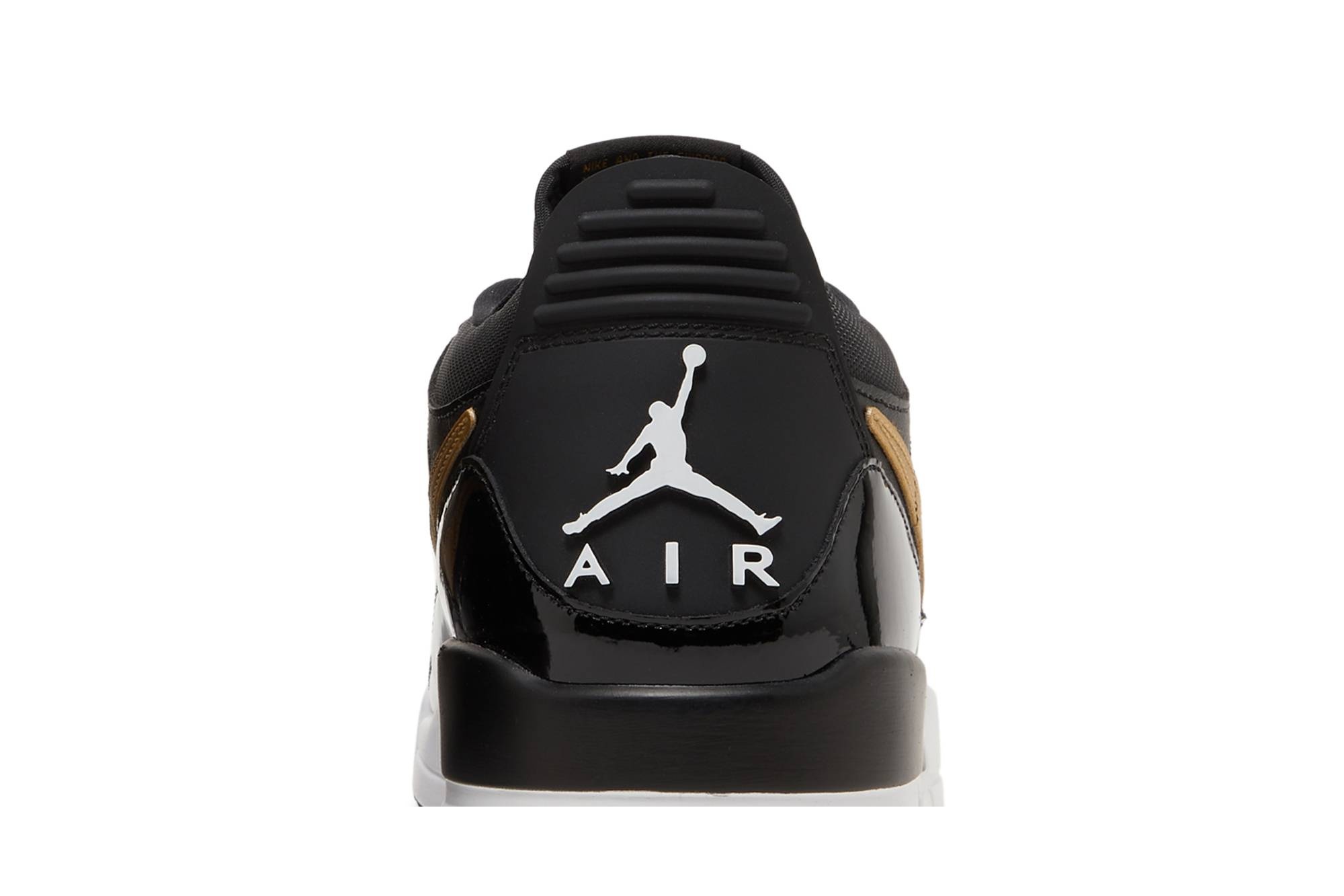 Jordan Legacy 312 Low 'Black Metallic Gold' - 7