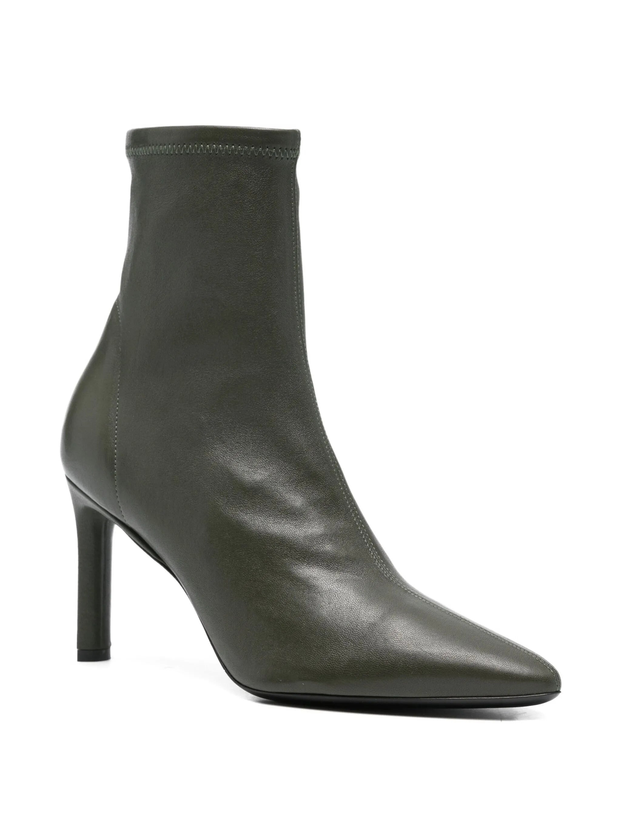 Co 87mm Leather Ankle Boots - 4