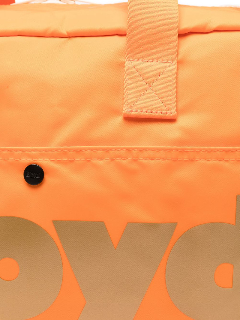 logo-print luggage 3