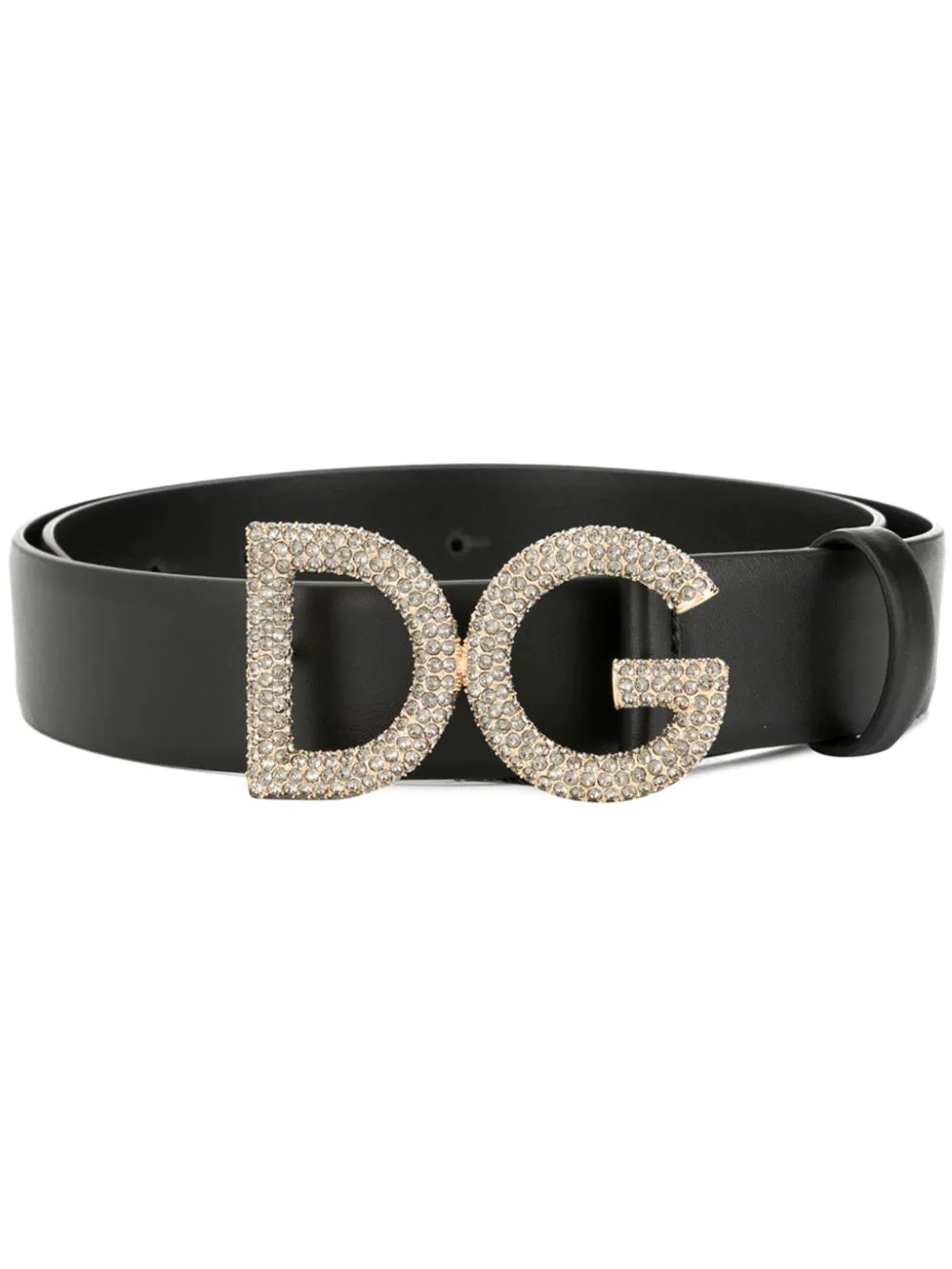 logo buckle belt - 1