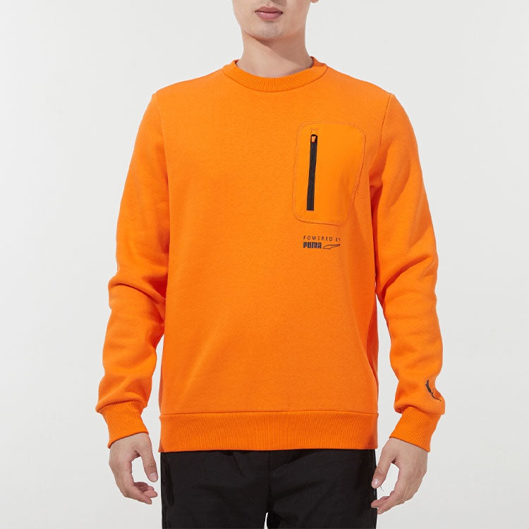 PUMA Protec.t Crewneck Sweatshirt 'Orange' 534404-29 - 3