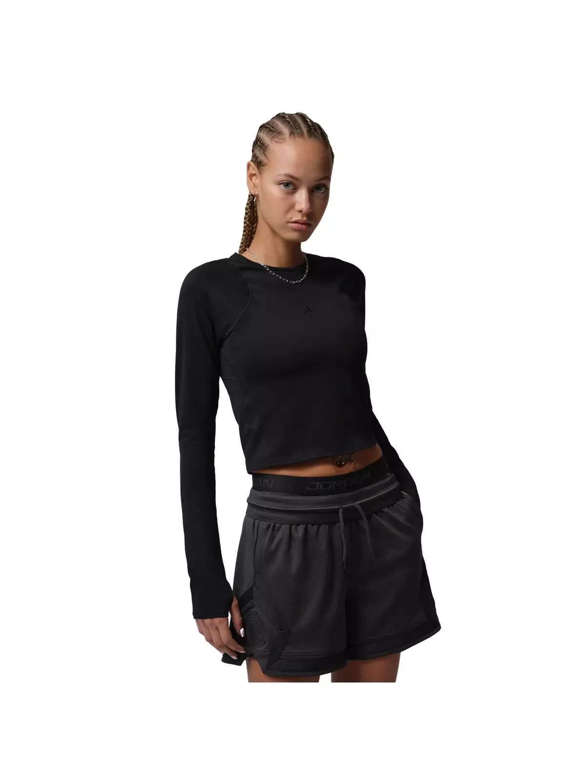 Women's Sport Flightweight Long-Sleeve Top -Black - 1