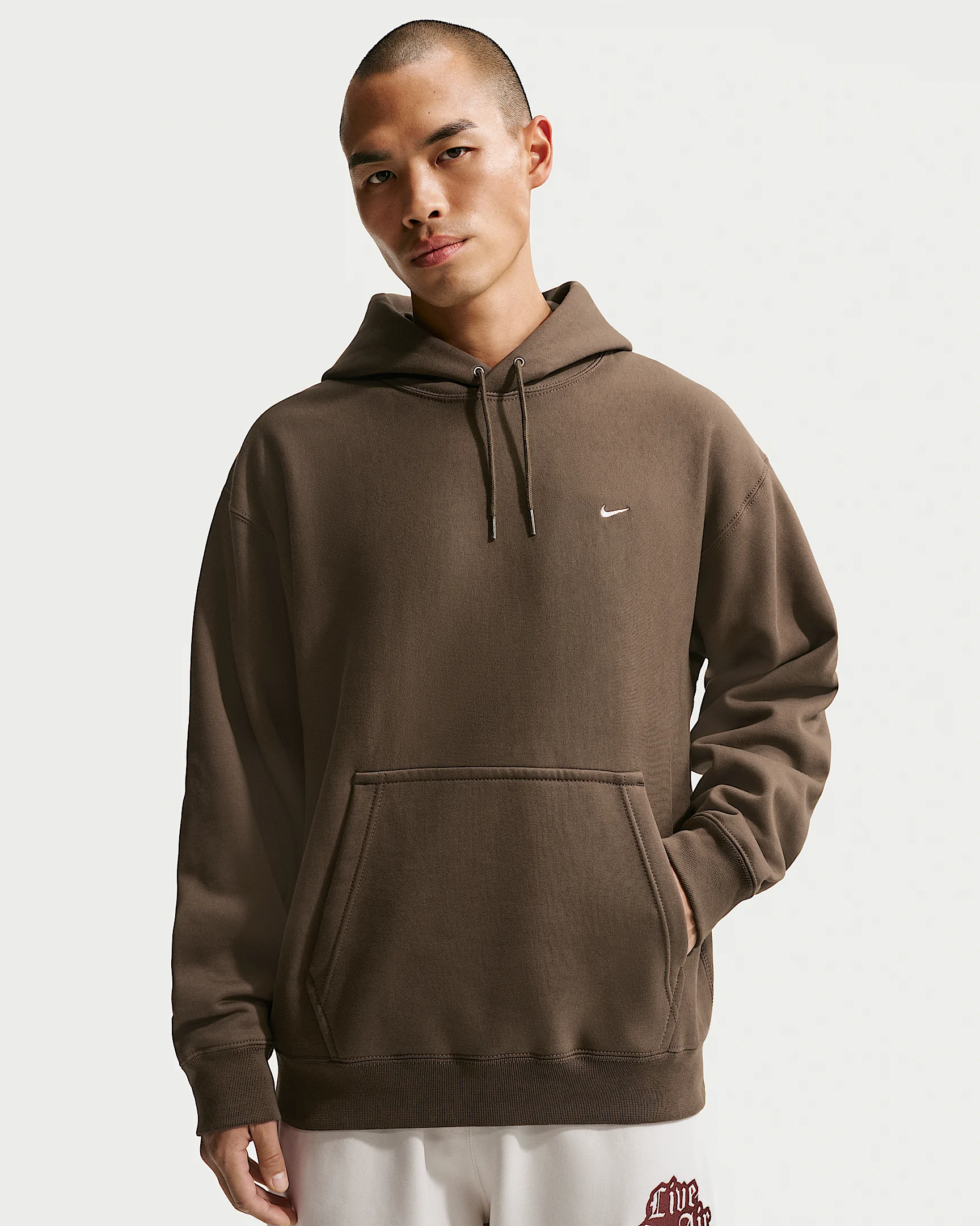 Nike Solo Swoosh Men's Pullover Hoodie - 1