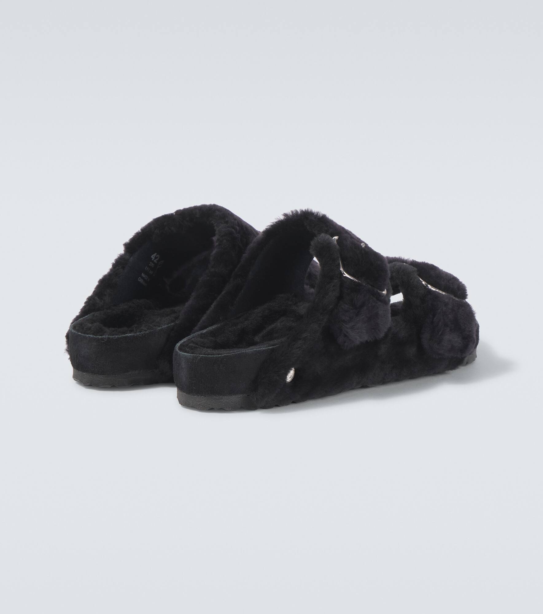 Arizona 1774 shearling-lined suede sandals - 6