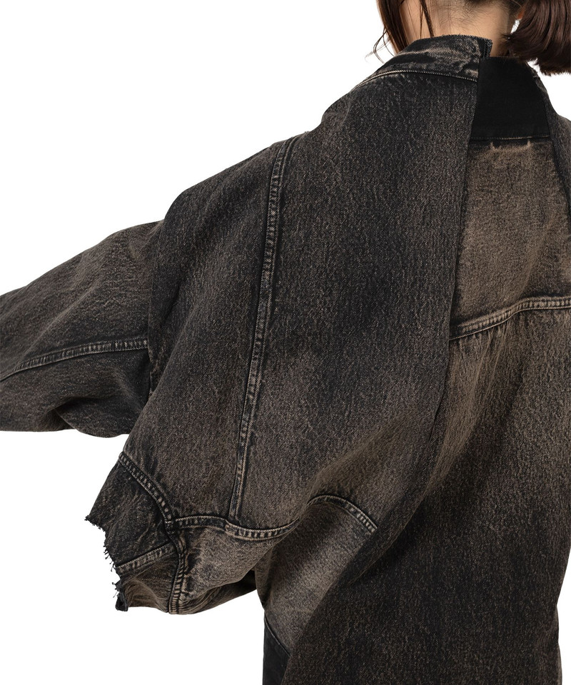 Reversed Front Denim Jacket 9