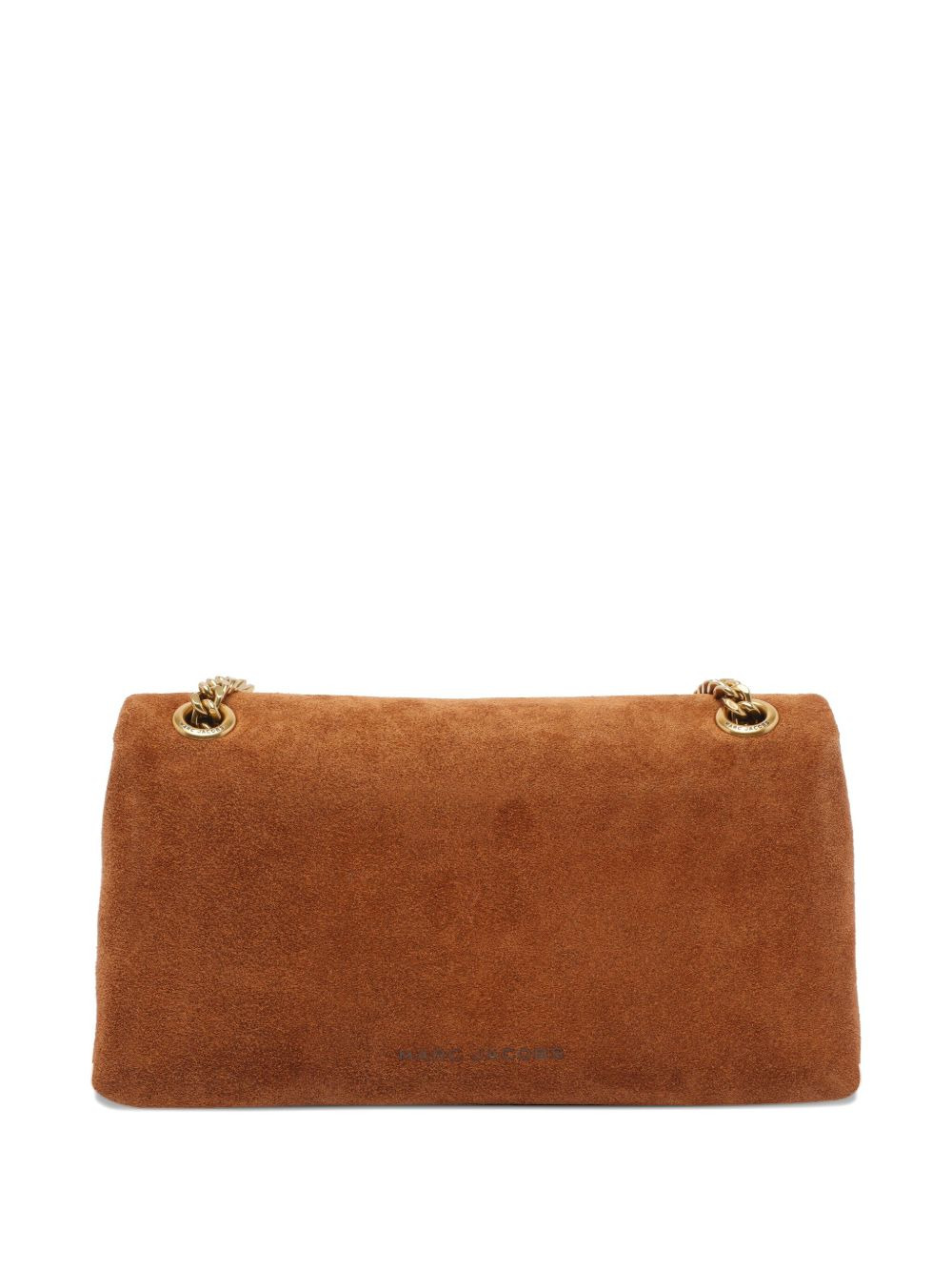 mini The Dual Chain suede shoulder bag - 2