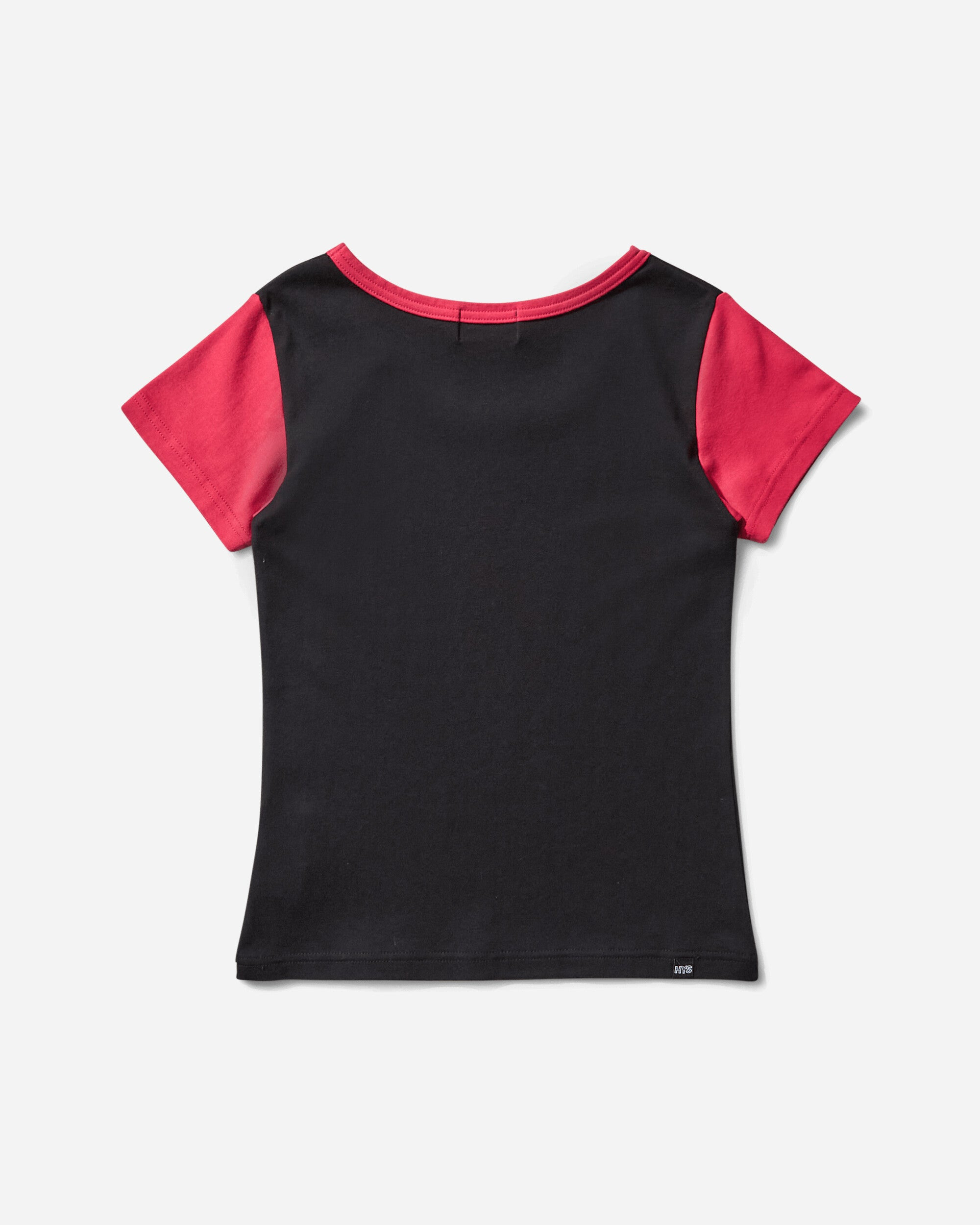 Women's Ema / Lazy Mushroom Tiny T-Shirt Black - 2