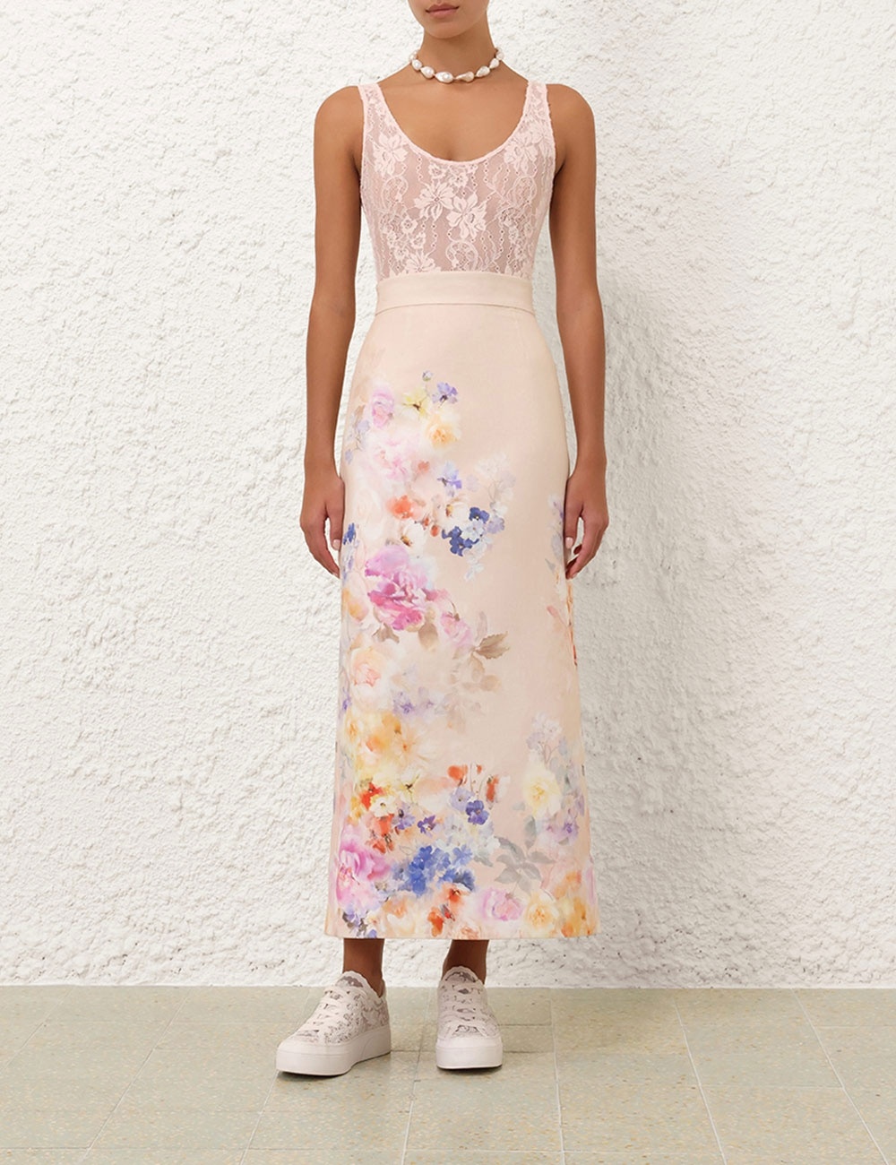 CRUSH PENCIL MIDI SKIRT - 7