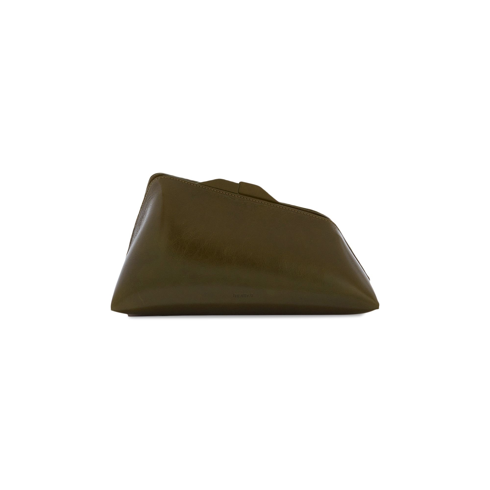 The Attico 8.30 PM Clutch 'Military Green' - 1