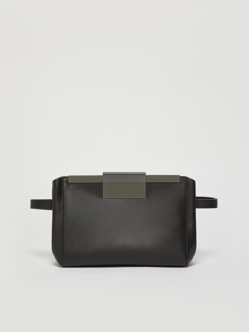 MMCLASPBELT Natural leather belt bag 1