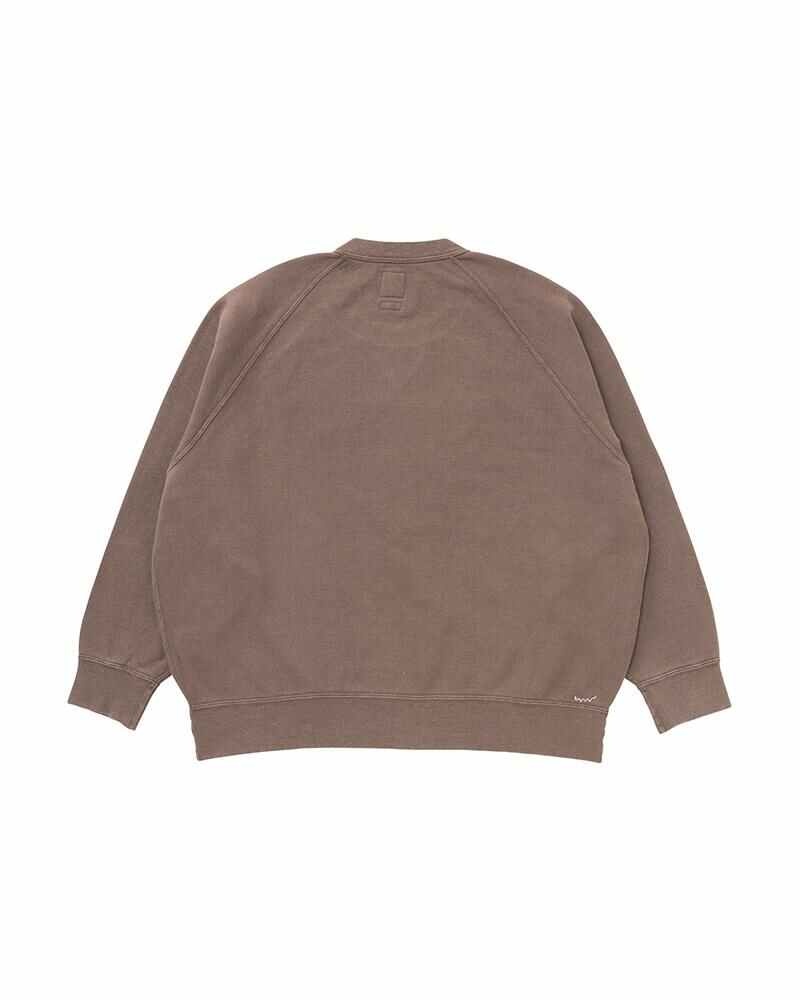 AMPLUS CREW L/S DMGD (U.D.) W PURPLE - 2