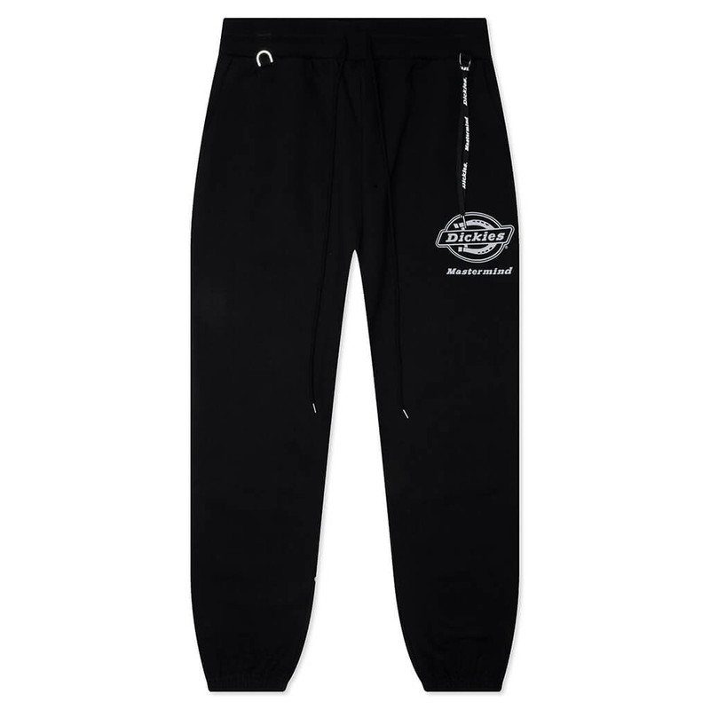 DICKIES X MASTERMIND JAPAN SWEAT PANTS - BLACK 1
