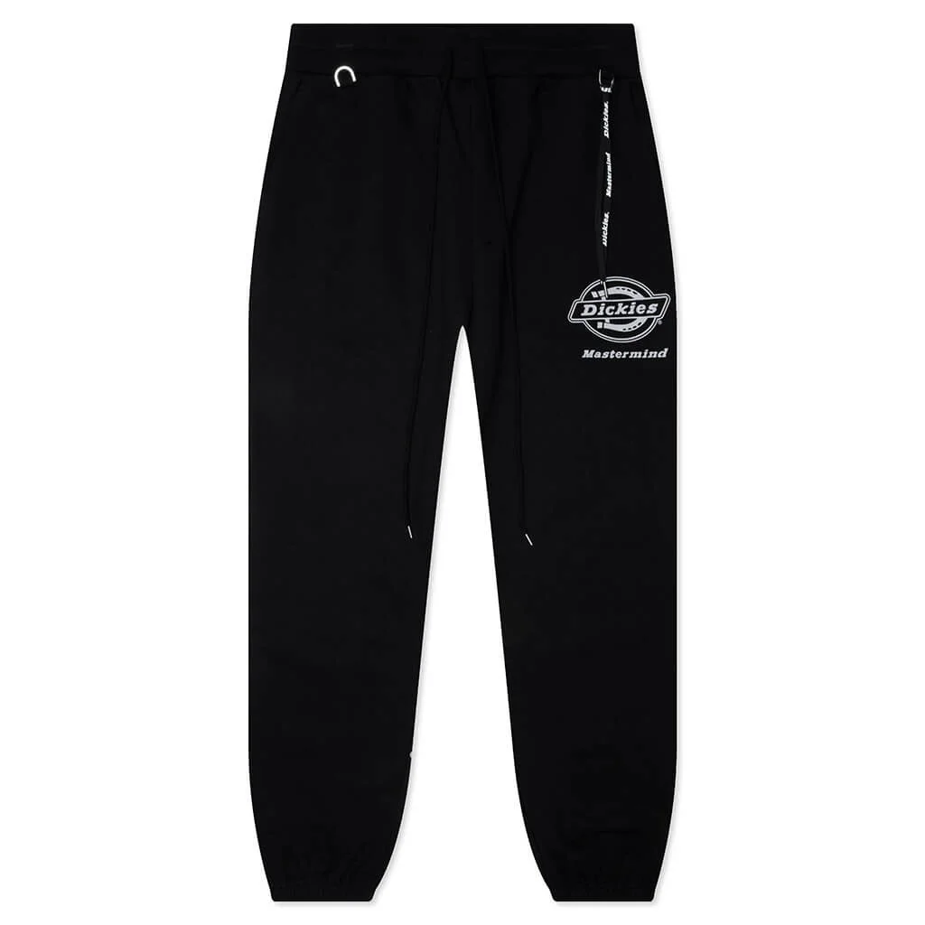 DICKIES X MASTERMIND JAPAN SWEAT PANTS - BLACK - 1