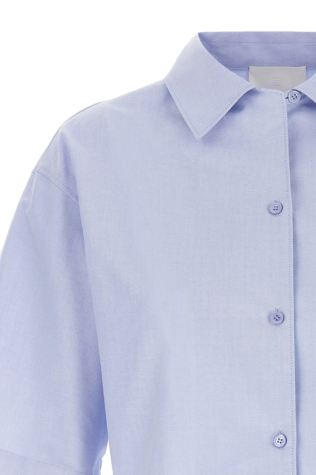 Logo embroidery shirt - 4
