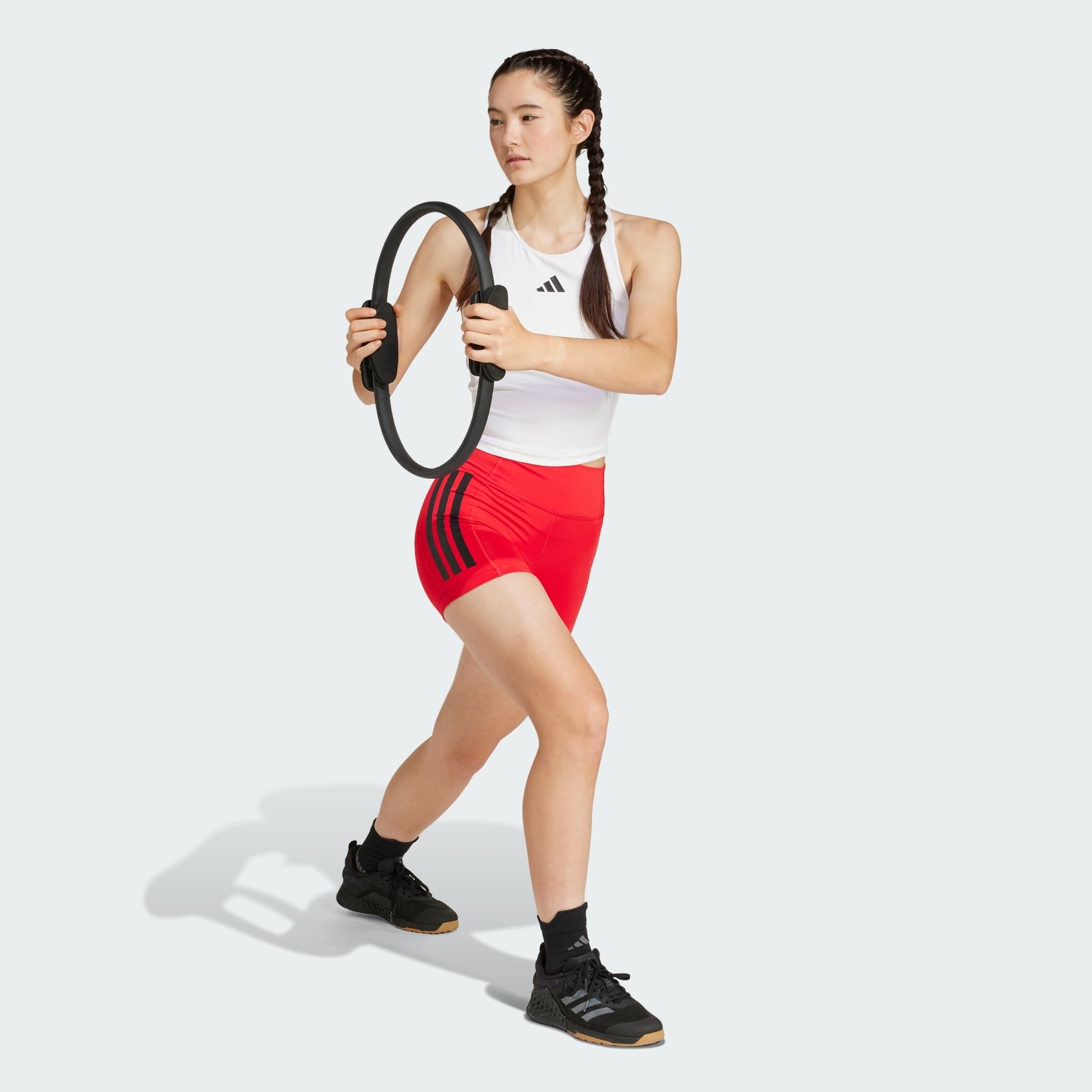 Power 3-Stripes Racerback Bra Tank Top - 4