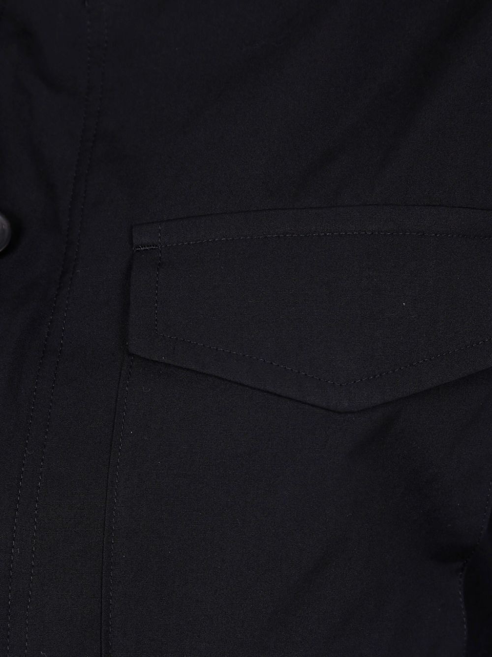 collarless fitted jacket - 3