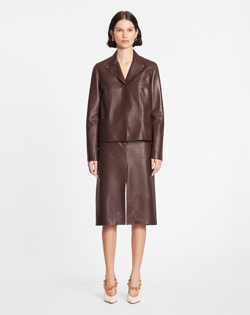 Lanvin LEATHER JACKET outlook
