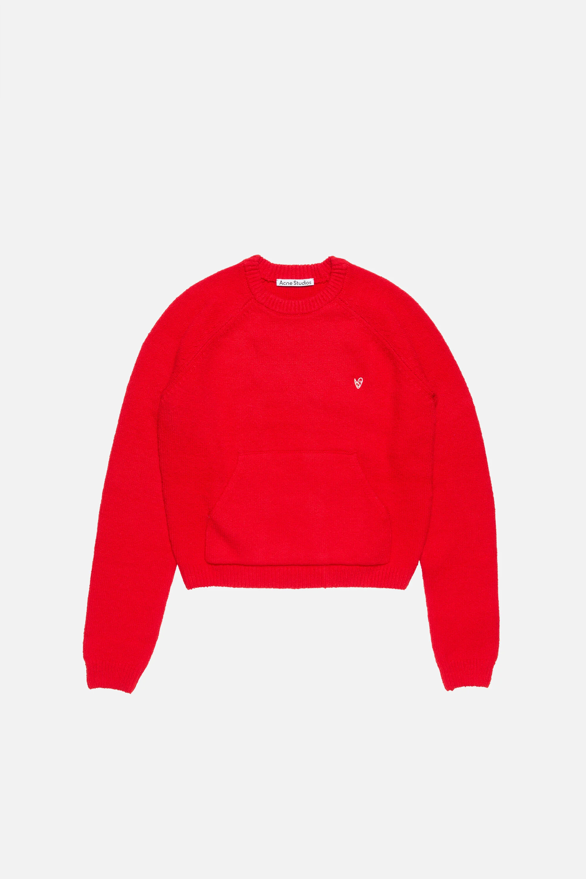 Crewneck jumper - Red - 1