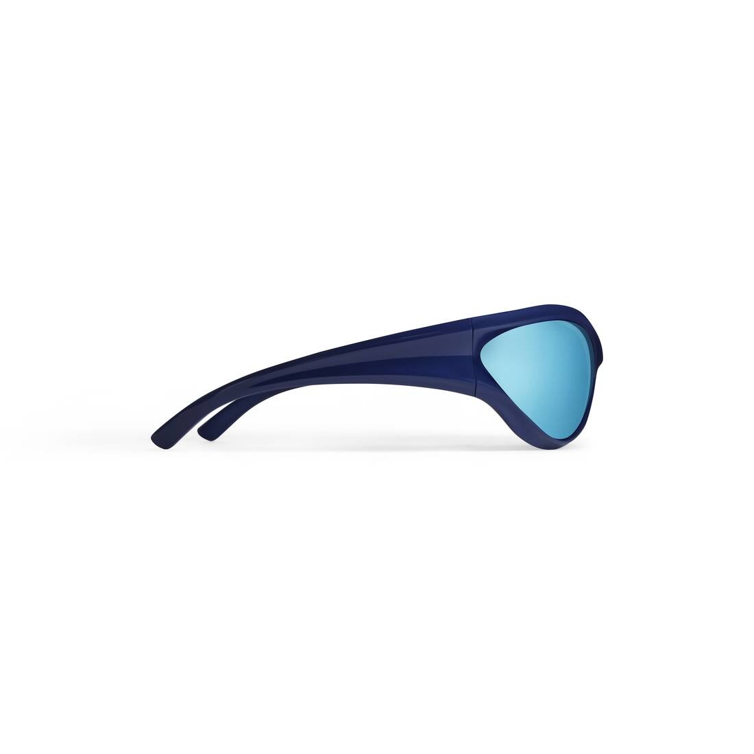 Dynamo Round Sunglasses  in Blue - 3