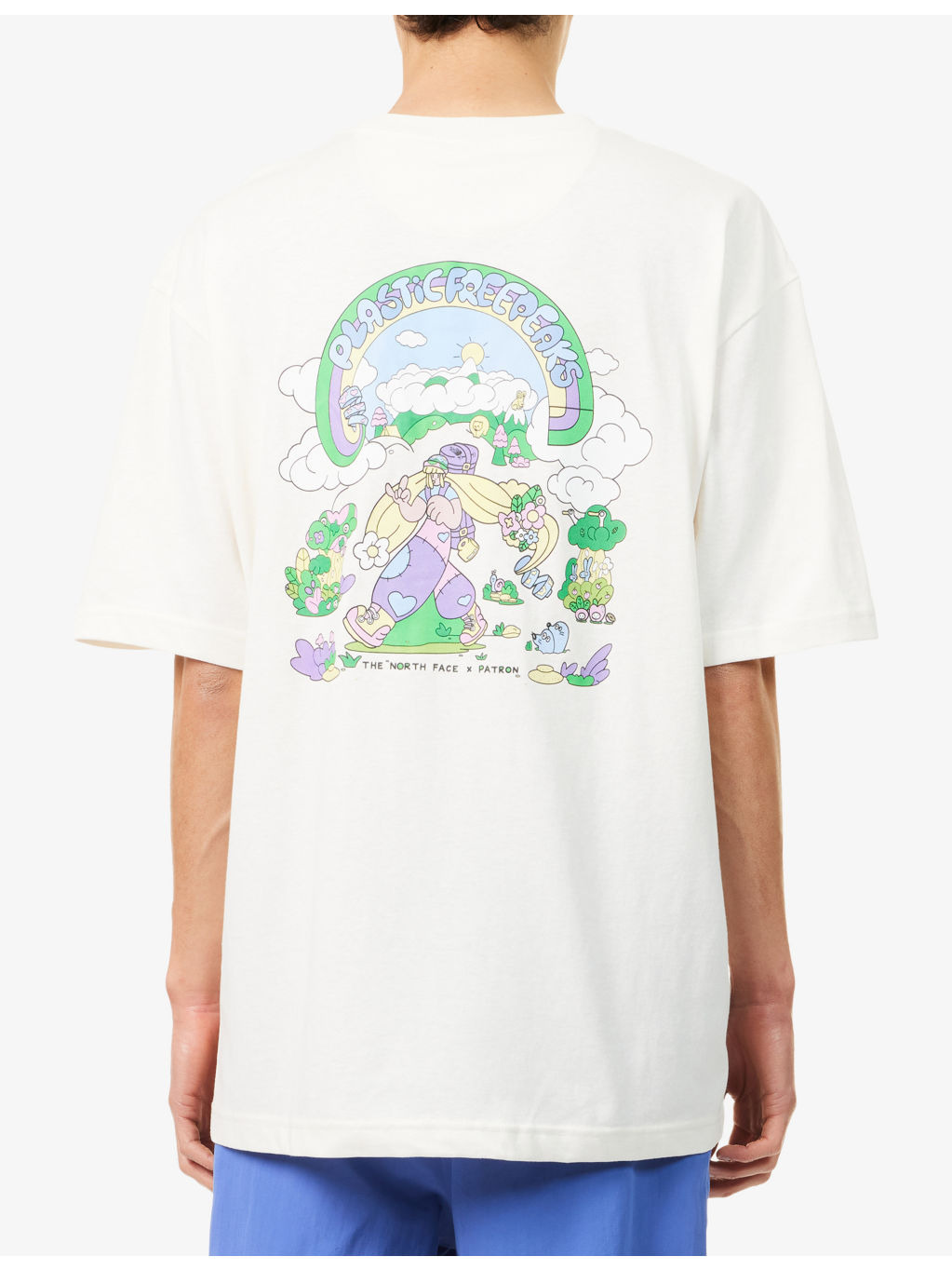 Embroidered-Logo Oversized Cotton T-Shirt - 4