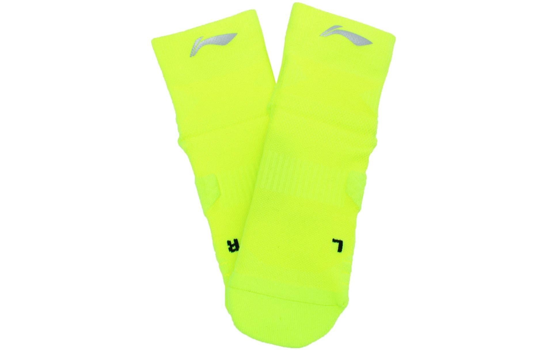 Li-Ning Cushion Ankle Socks 'Neon Green' AWST103-6 - 5