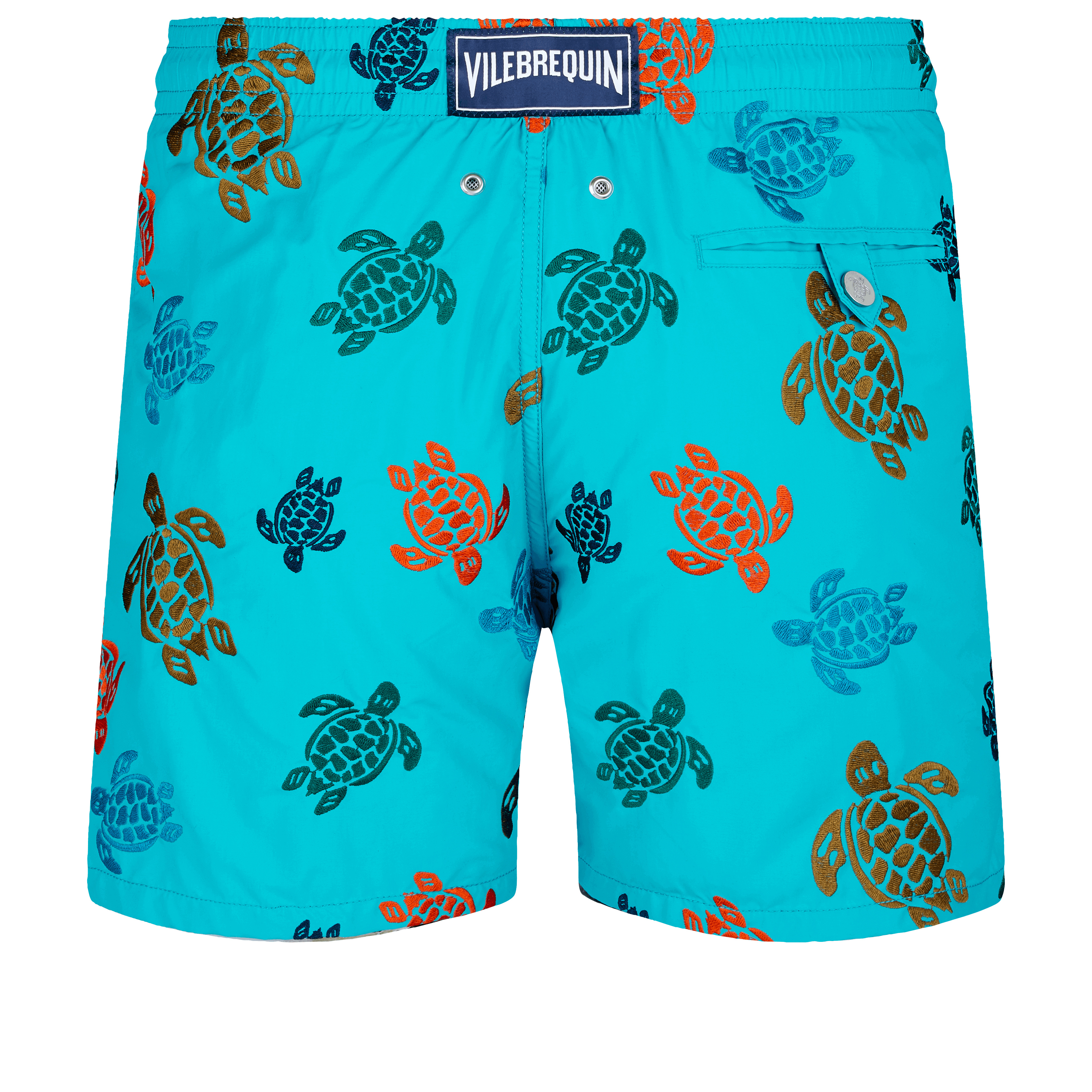 Men Embroidered Swim Trunks Ronde Des Tortues - Limited Edition - 2