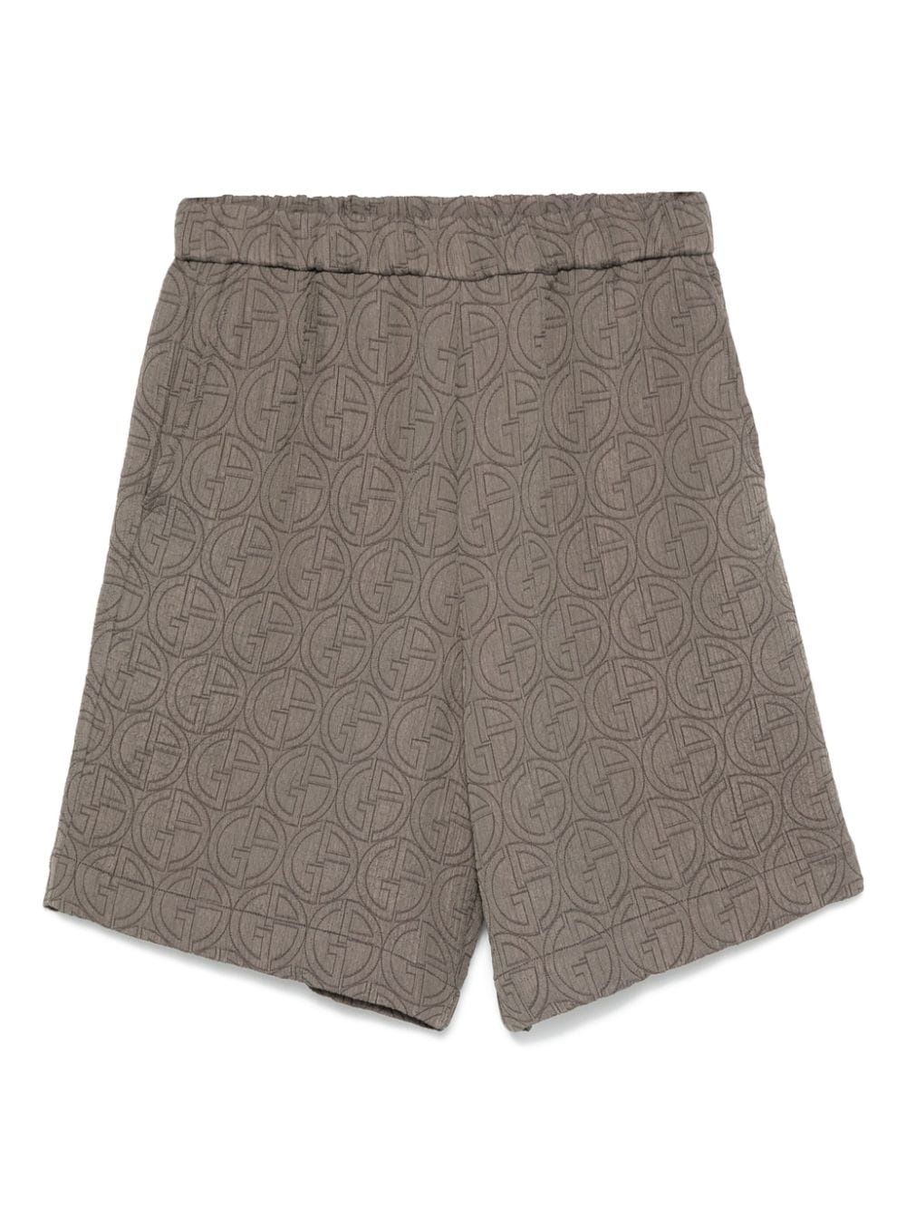 Interlock-monogram Bermuda shorts - 1