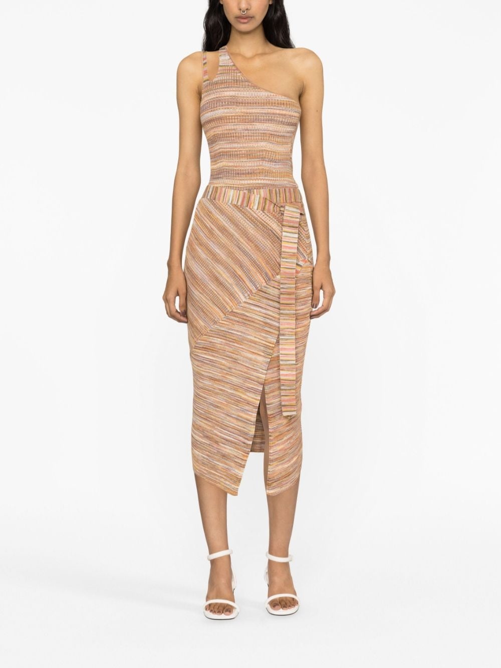 Paris space-dye knitted skirt - 4
