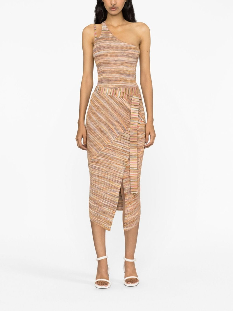 Paris space-dye knitted skirt 4