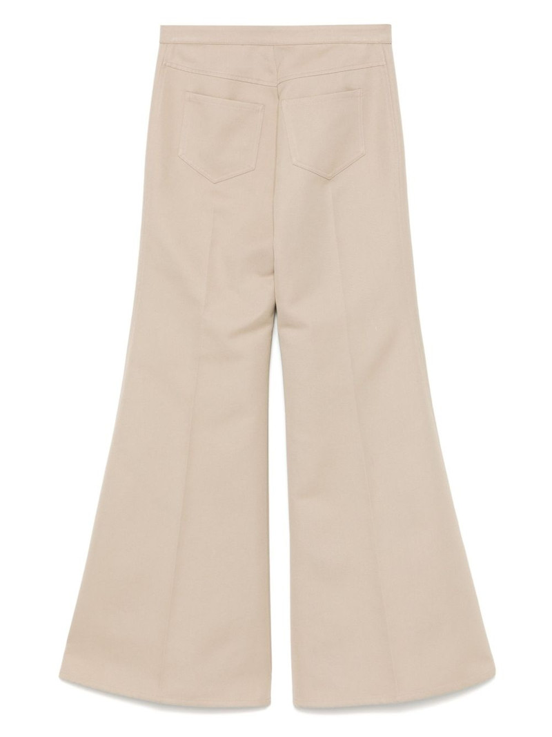GIAMBATTISTA VALLI flared trousers outlook