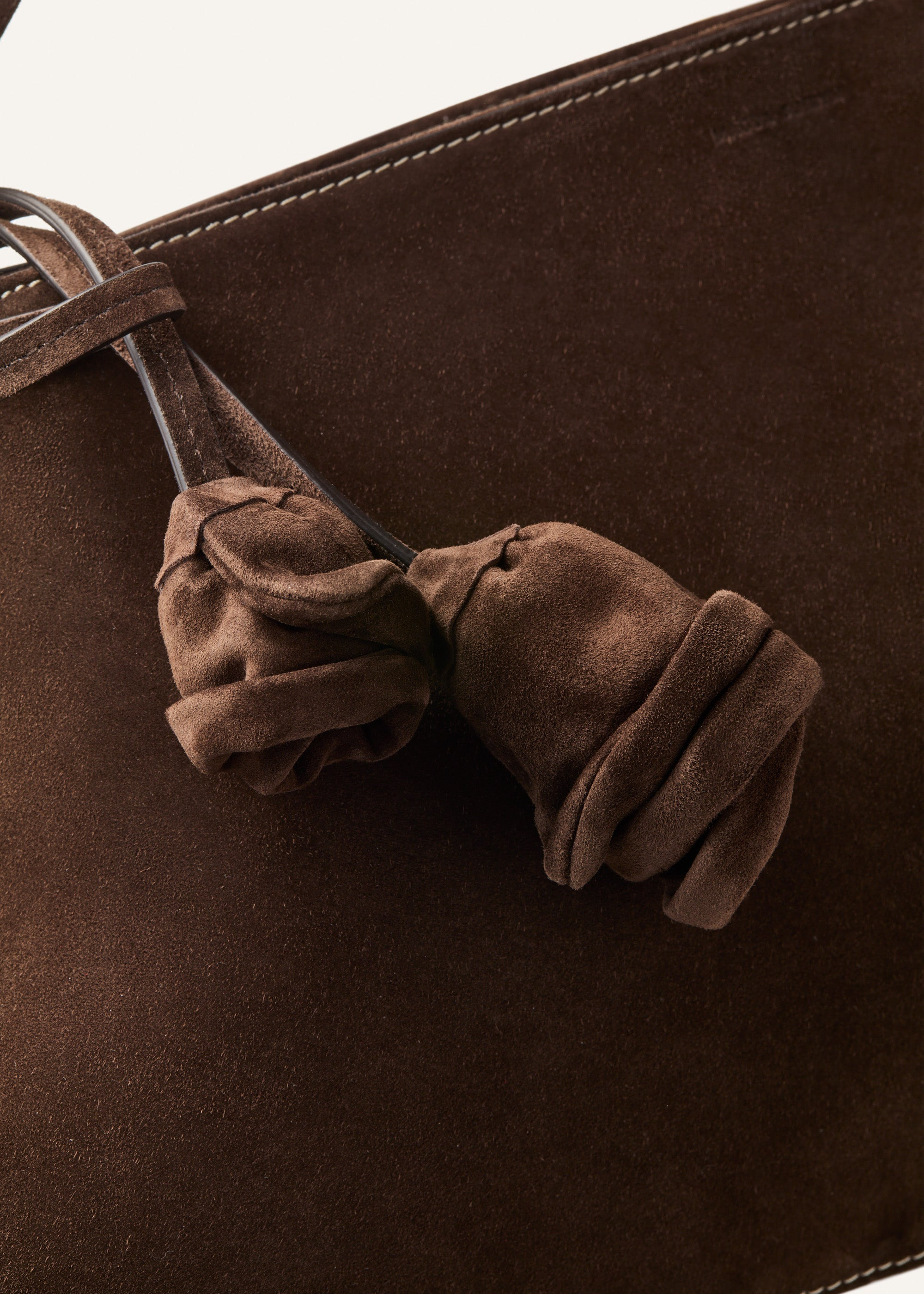 Maya bag in brown suede - 4