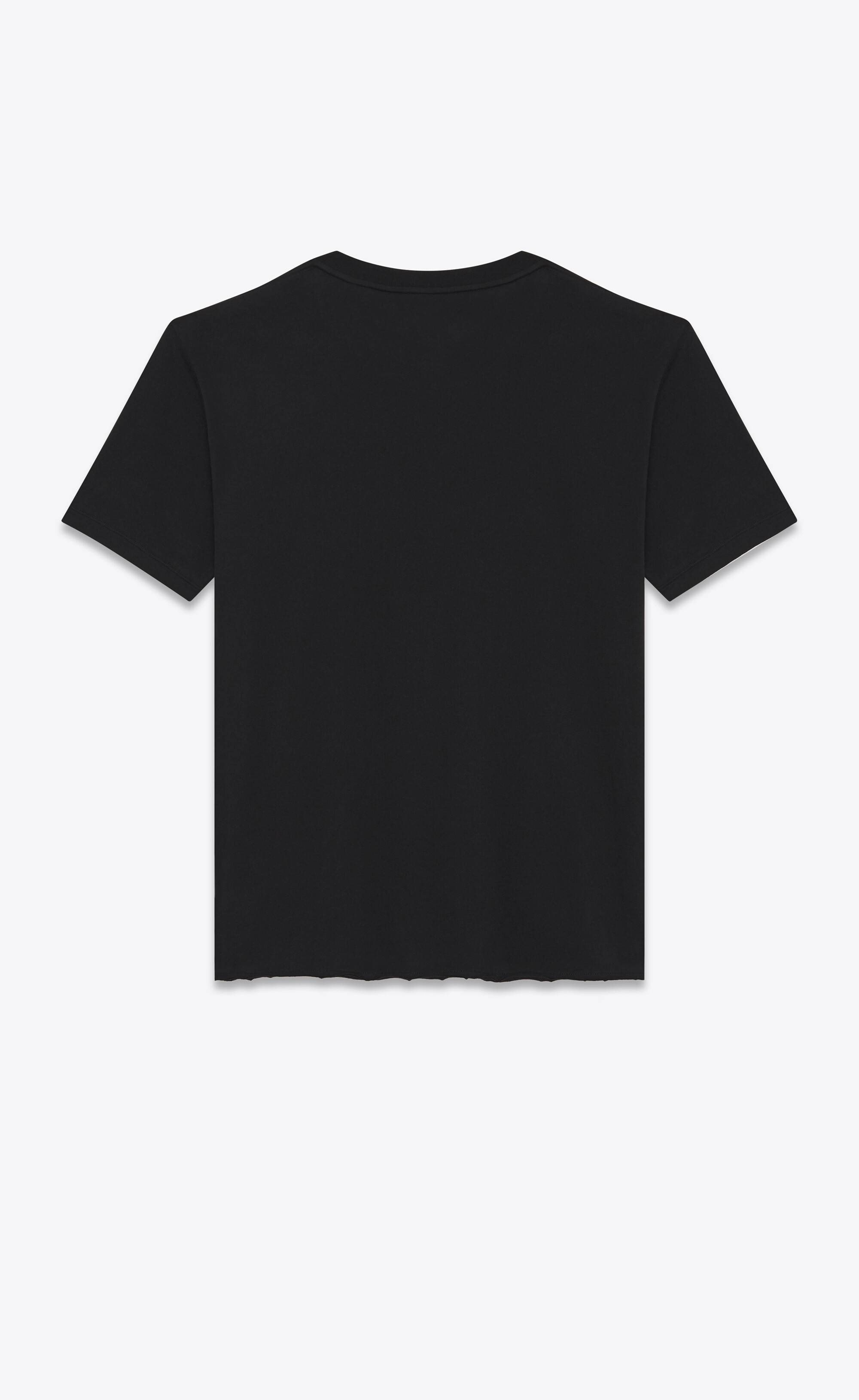 saint laurent signature t-shirt - 2