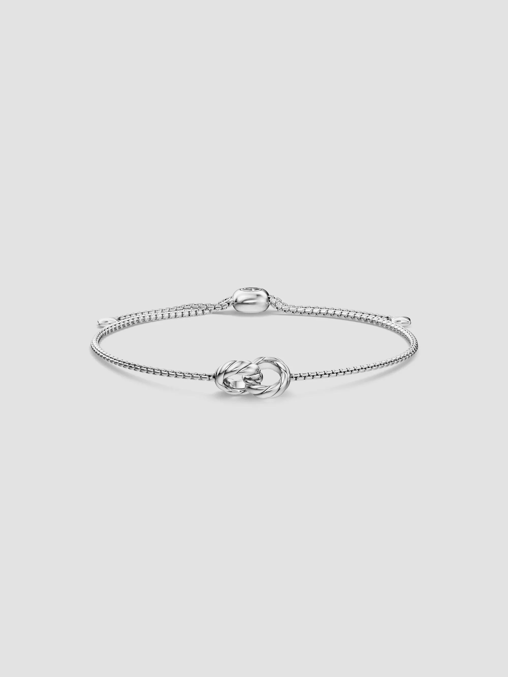 Women's Sculpted Cable Chain Bracelet in Sterling Silver, 8MM - Silver - 1