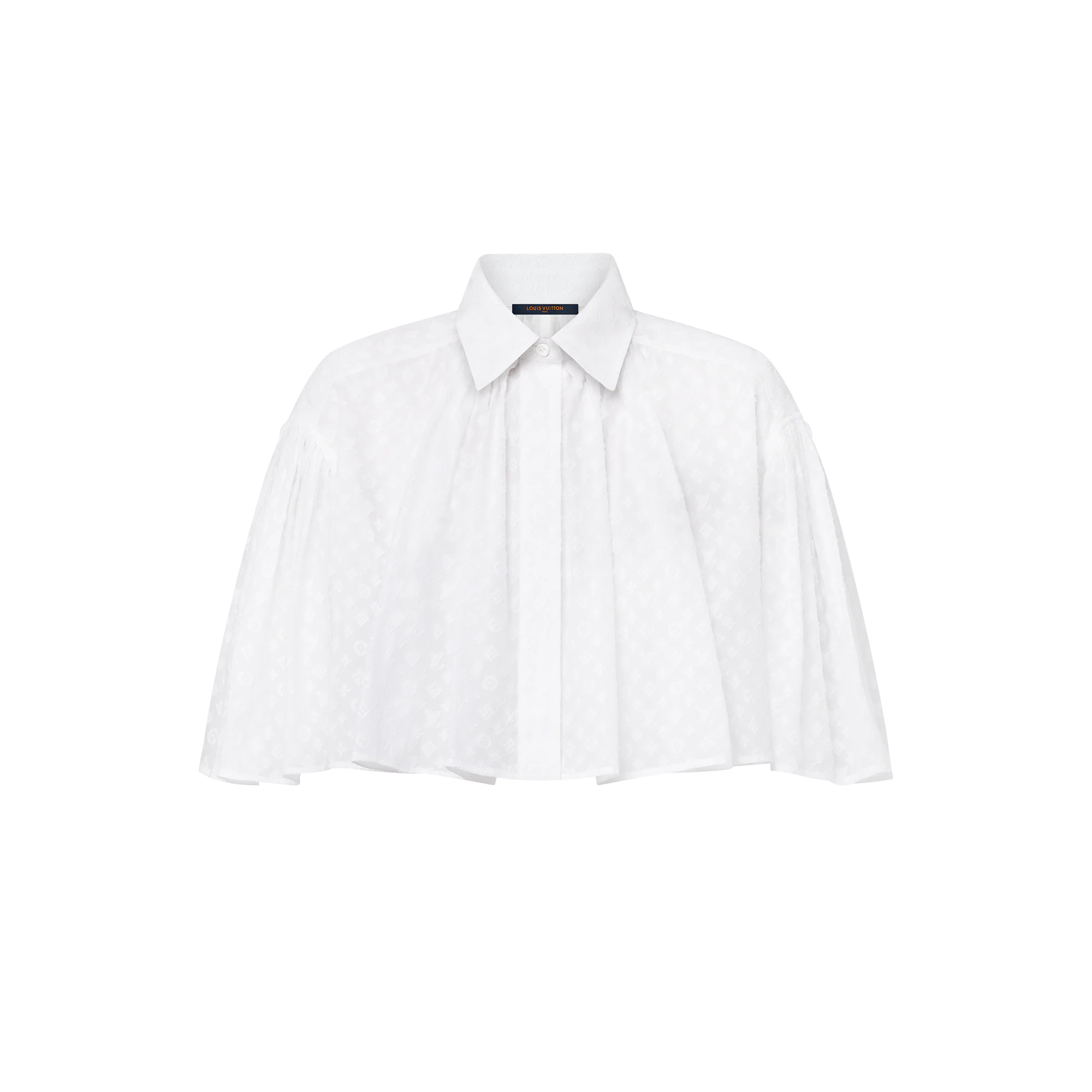 Monogram Fil Coupé Cape Blouse - 1