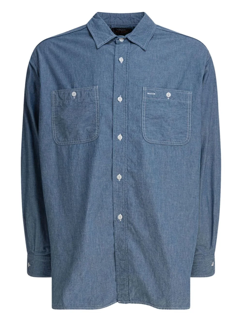 patch-pocket cotton shirt - 1