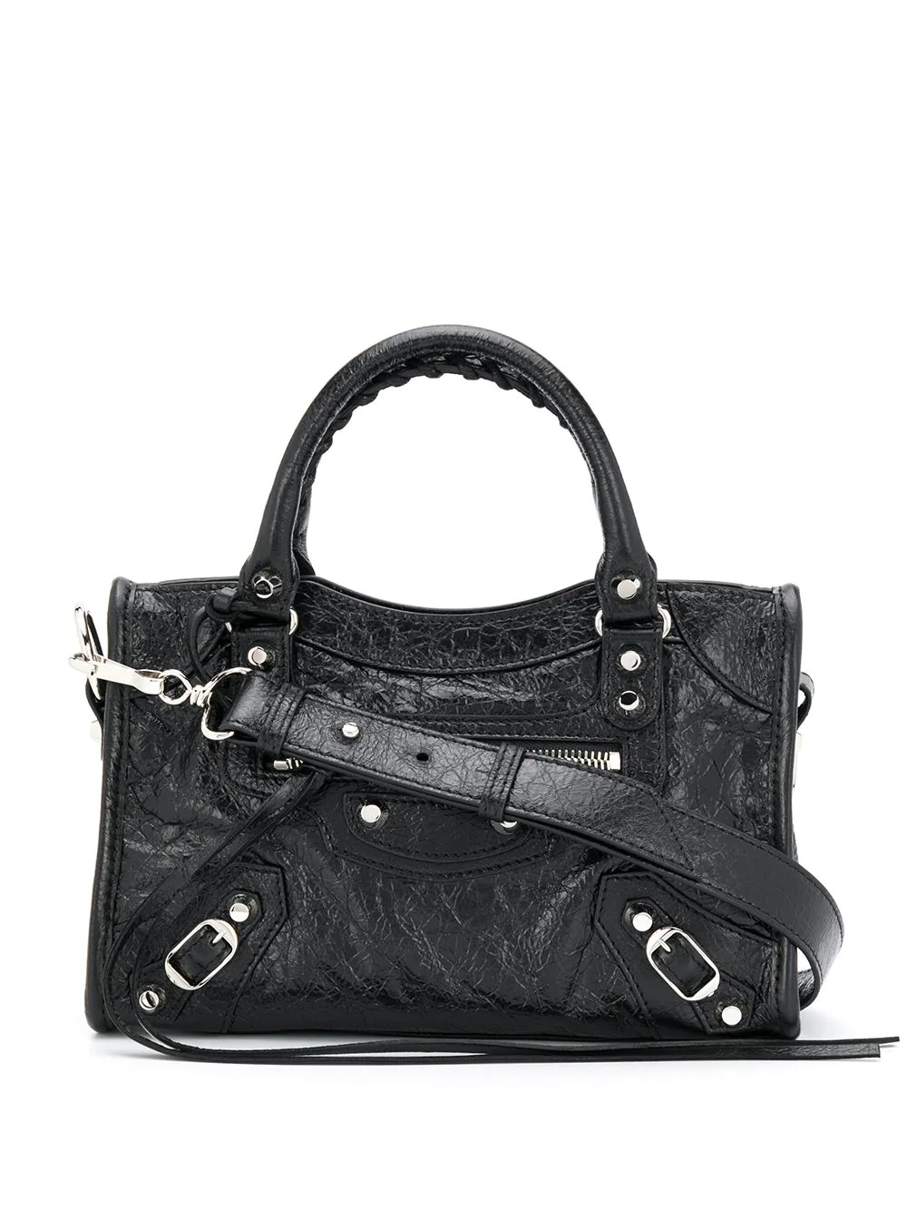 black Classic City M leather tote - 1