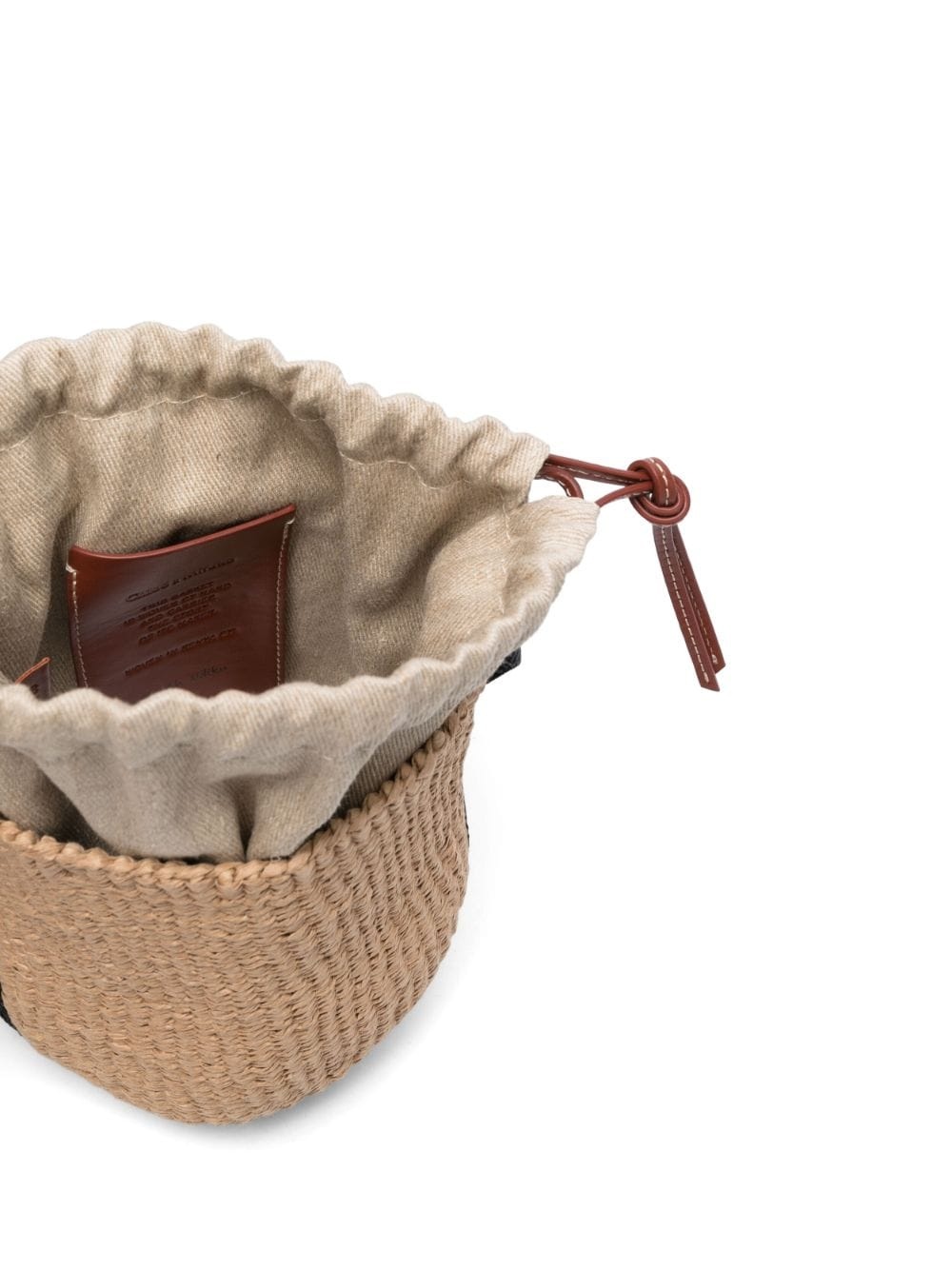 small Woody basket bag - 5