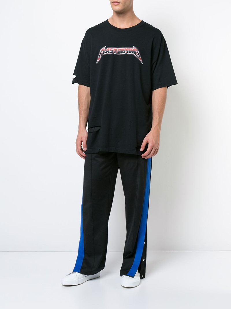 mastermind JAPAN oversized logo T-shirt outlook