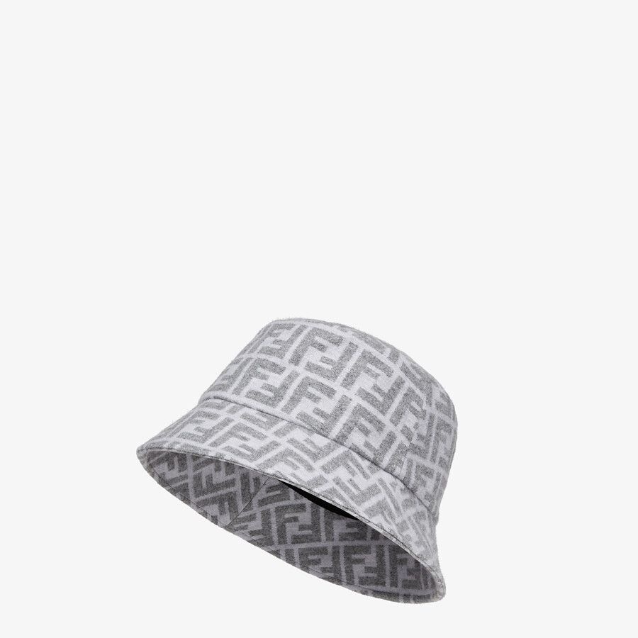 Gray wool and silk hat - 1