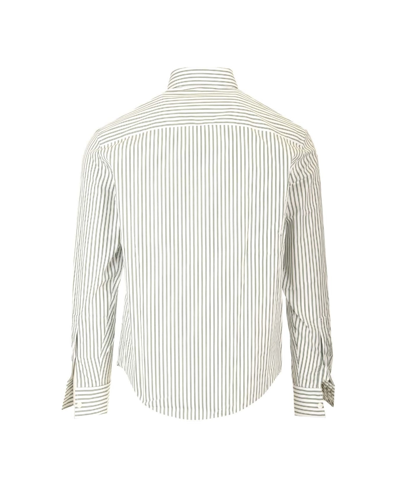 Striped Cotton Shirt - 2
