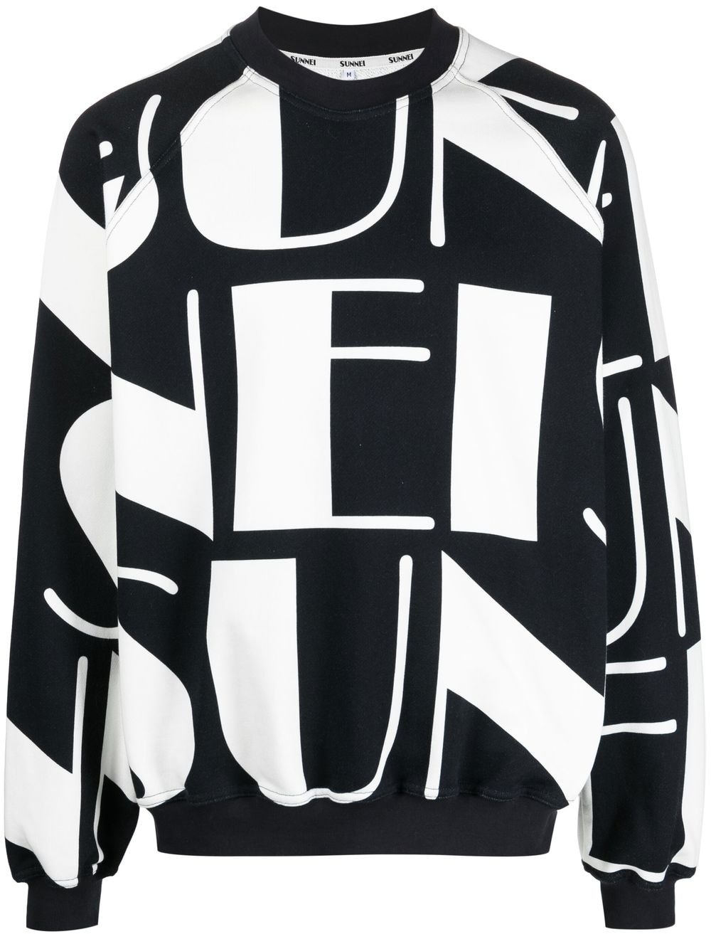 logo-print long-sleeve sweatshirt - 1