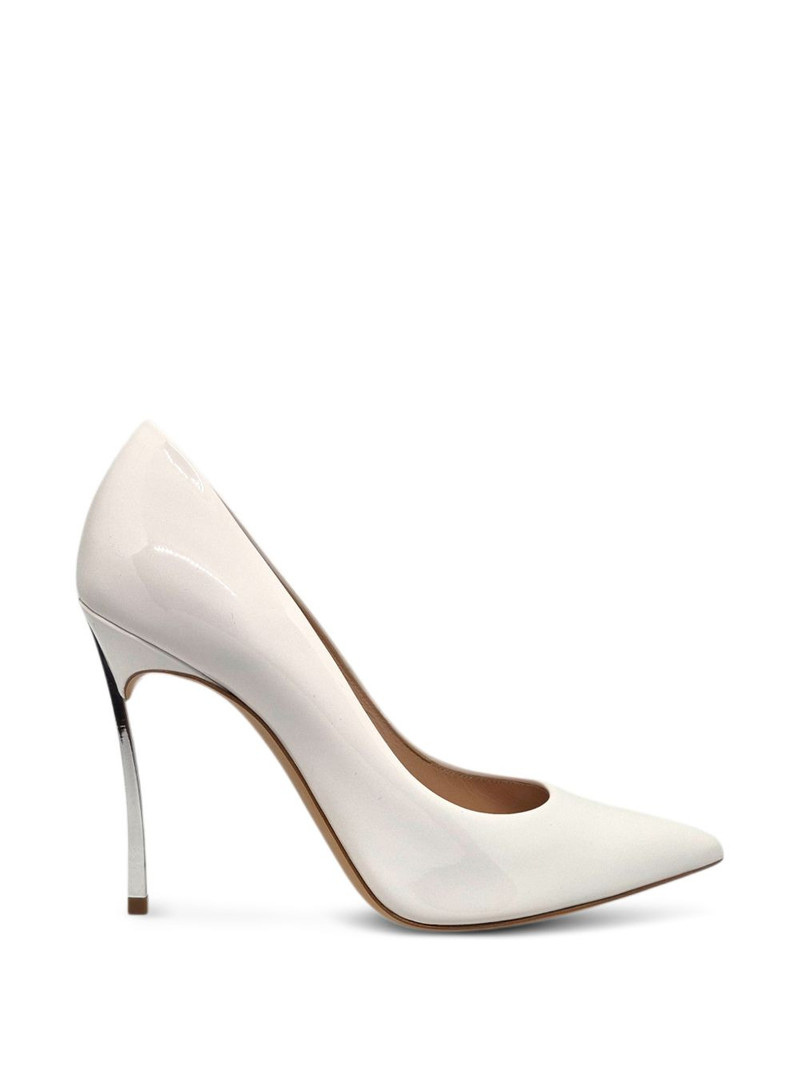 Blade pointed-toe pumps 1