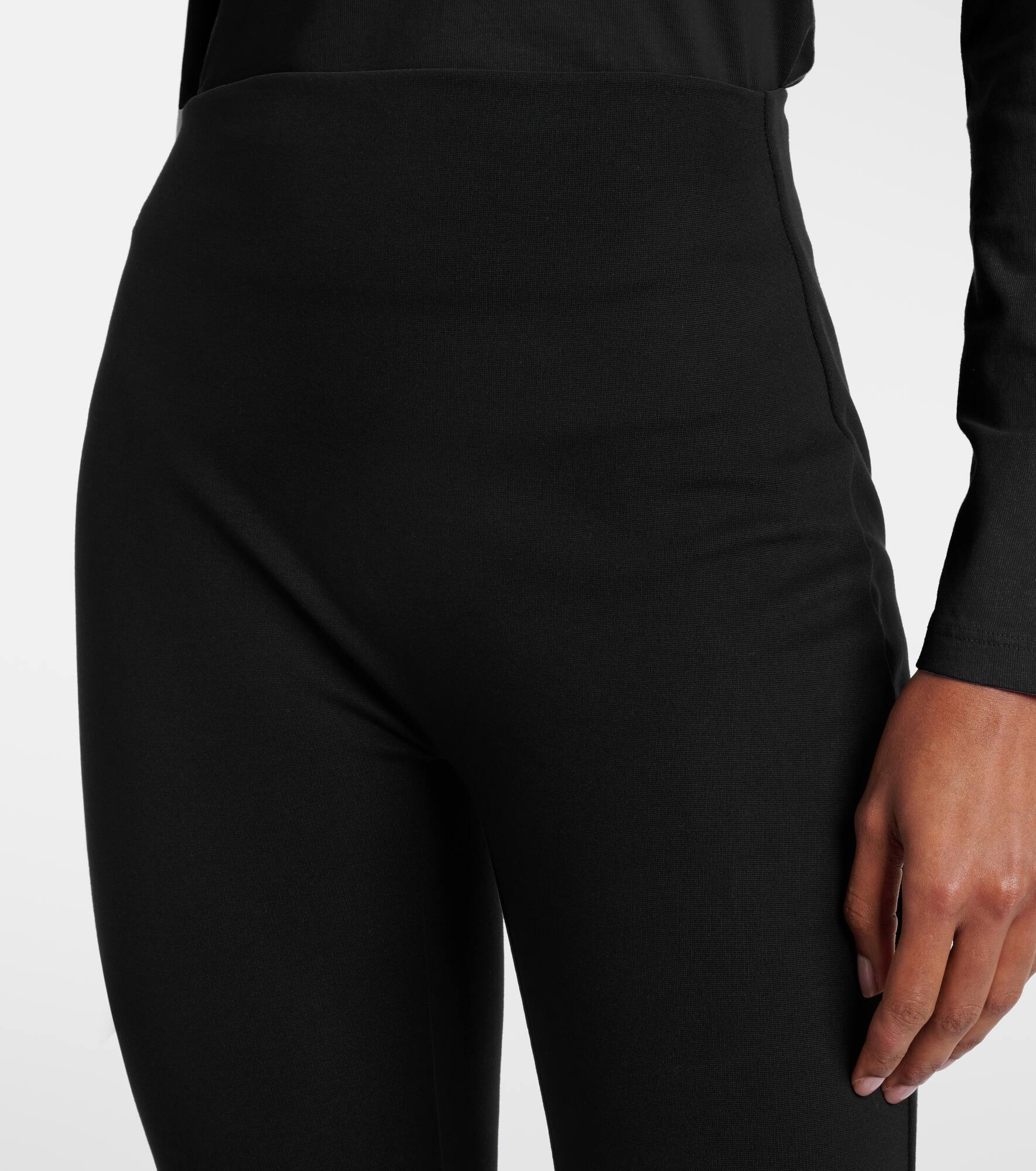 Cropped flared pants - 4