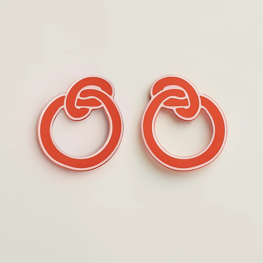 Noeud Marin earrings, large model - 1