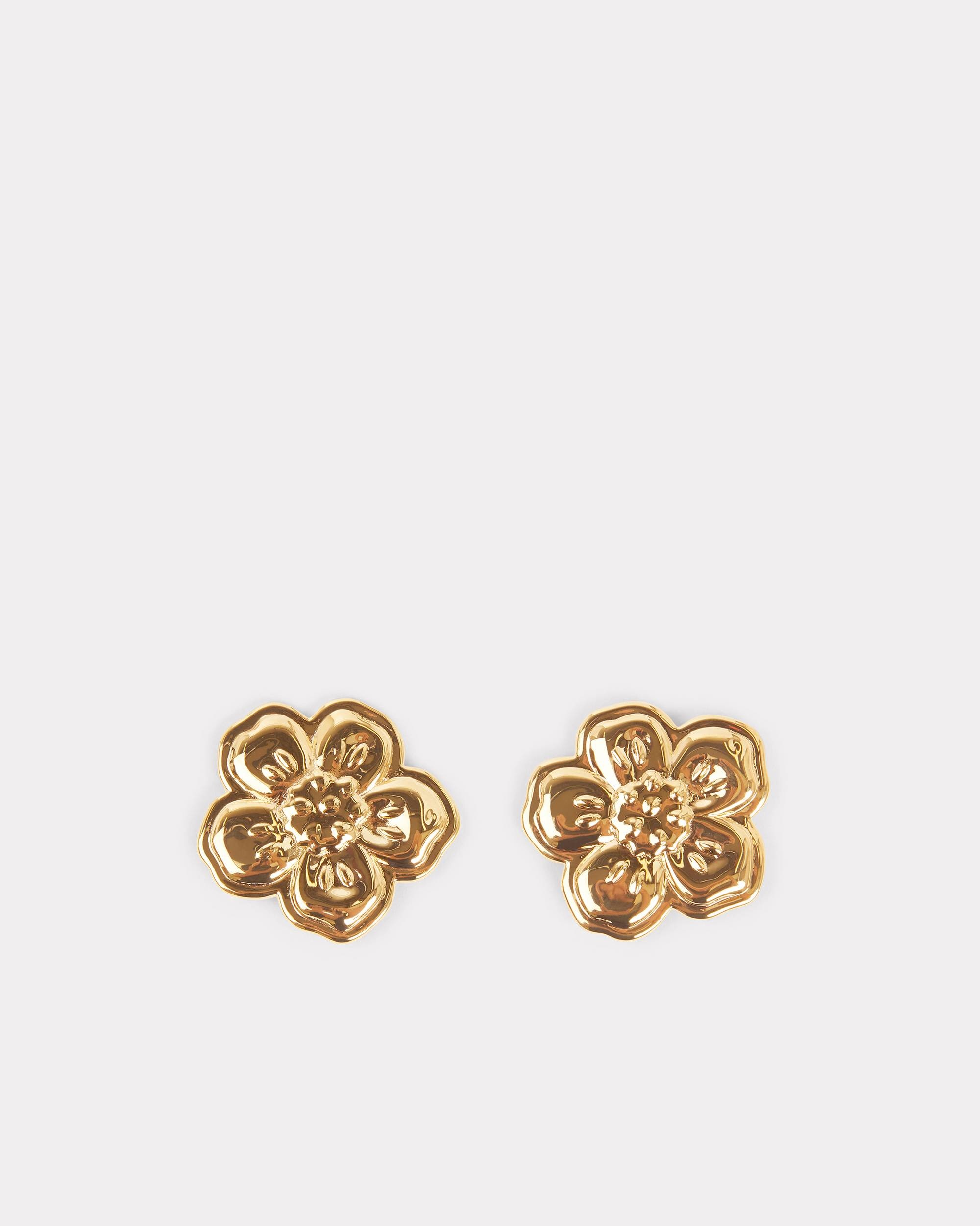 KENZO★'BOKE FLOWER' ピアス KENZO Large 'BOKE FLOWER' earrings | REVERSIBLE