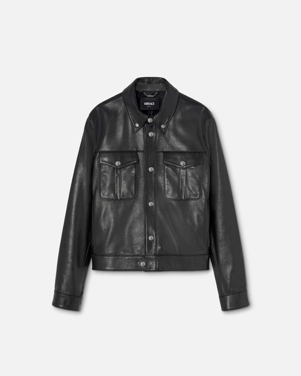 Leather Blouson Jacket - 1