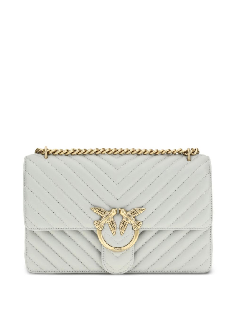 medium Love One chevron-quilted shoulder bag 1