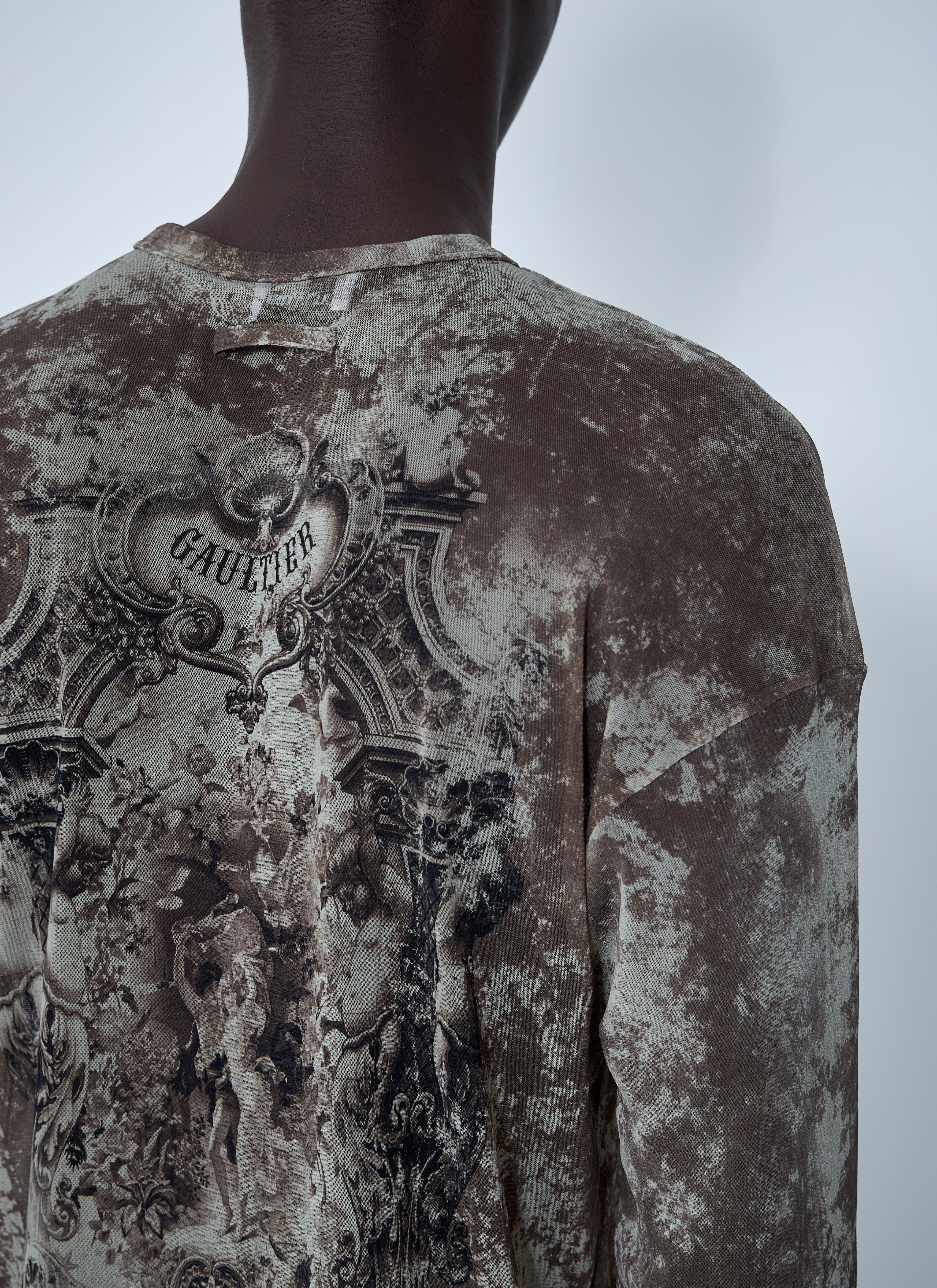 Jean Paul Gaultier Men Médaillon Mesh Top - 5