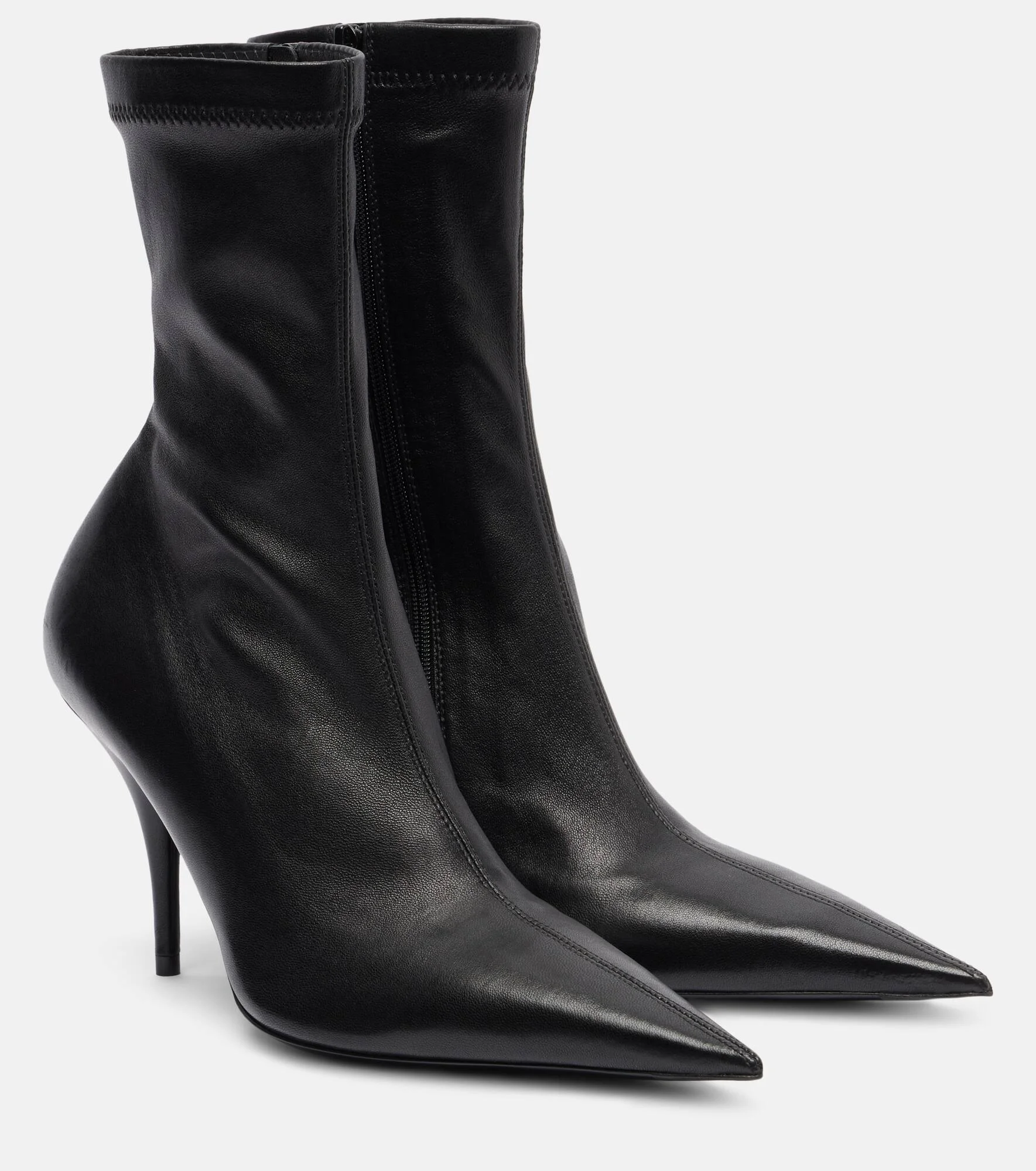 Avenue 90 leather ankle boots - 1
