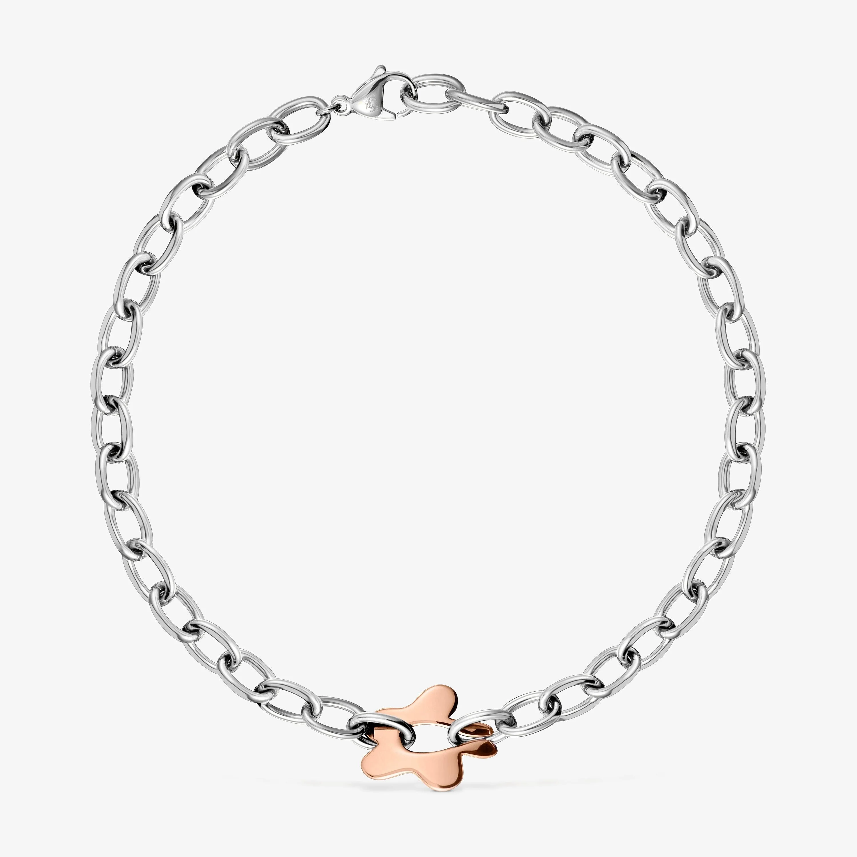 Steel flower Necklace TOUS Strain - 1